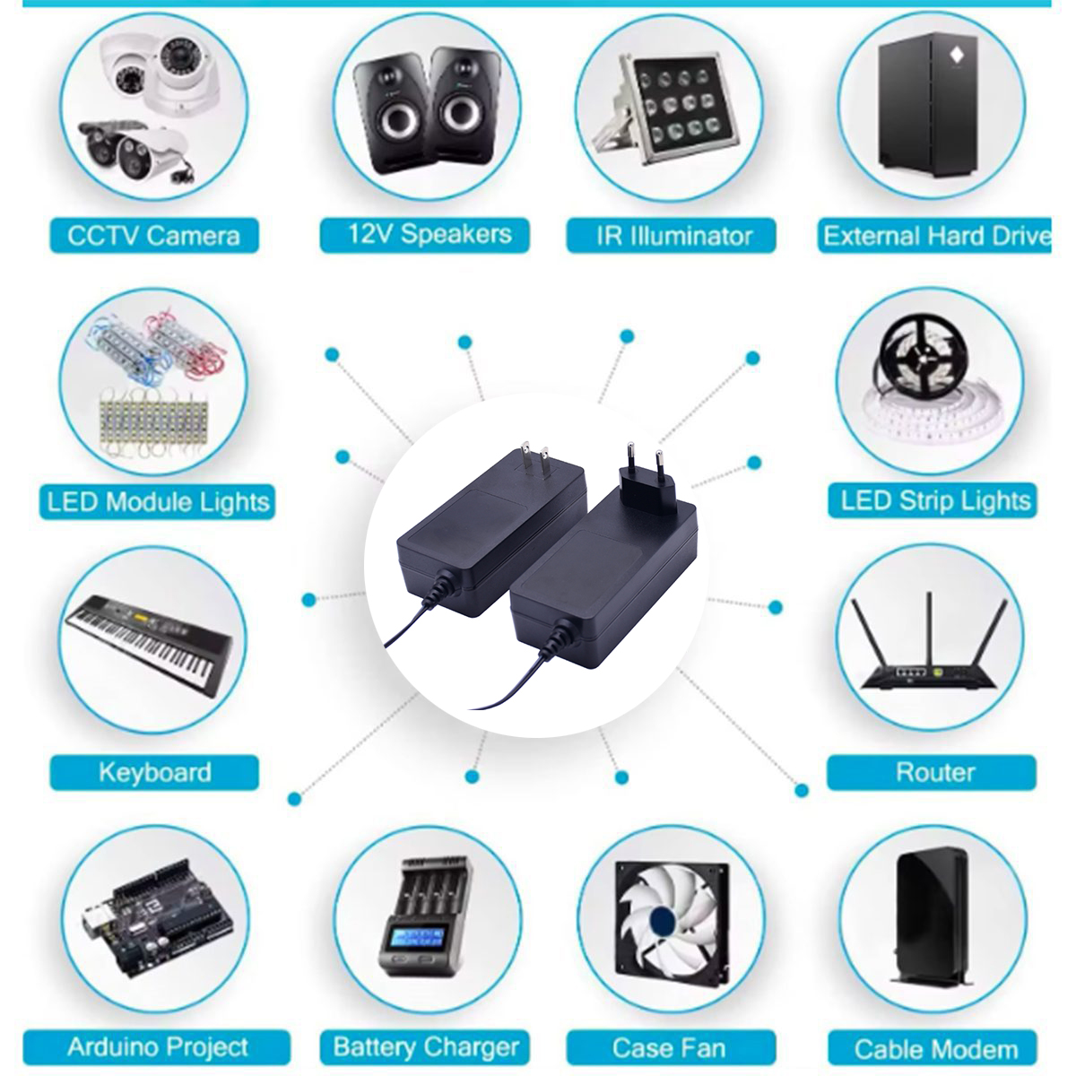 Switching Power Supply Adaptor 60W